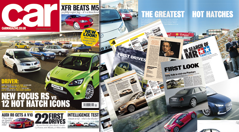 Newly redesigned Car magazine